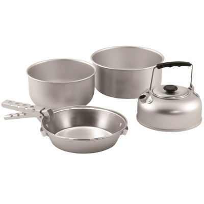 Набір туристичного посуду Easy Camp Adventure Cook Set L Silver (929030) Вінниця - фото 1