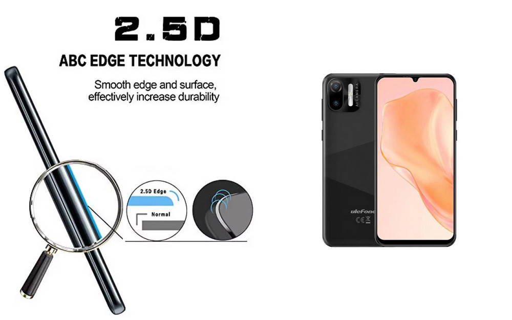 Захисне скло ArmorGlass для Ulefone Note 6, Note 6P, Note 6T – стійке до подряпин та ударів Київ - фото 2