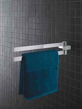 Двойной держатель для полотенец Grohe Selection Cube (40768000) Киев