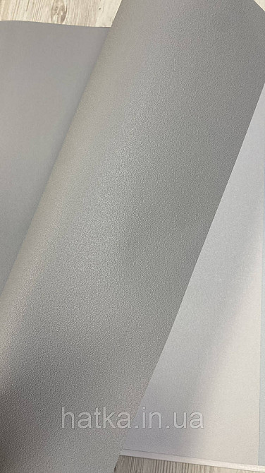 Шпалери метрові вінілові на флізеліні A.S.Creation Elite of Shades1.06x10 однотон сірий графіт 78651-5 Київ - фото 1