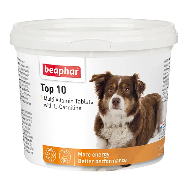 Beaphar Top 10 (Беафар Топ 10) мультивітаміни для собак 750 таблеток Запоріжжя - фото 1