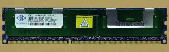 Модуль пам'яті NANYA 4 ГБ PC3-8500R DDR3-1066 ECC 2RX4 CL7 240 PIN 1.5 В (NT4GC72B4NA1NL-BE) Дніпро