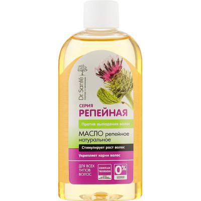 Олія для волосся Dr. Sante Реп'яхова серія Натуральна реп'яхова олія проти випадіння волосся 100 мл (4823015933028) Вінниця - фото 2
