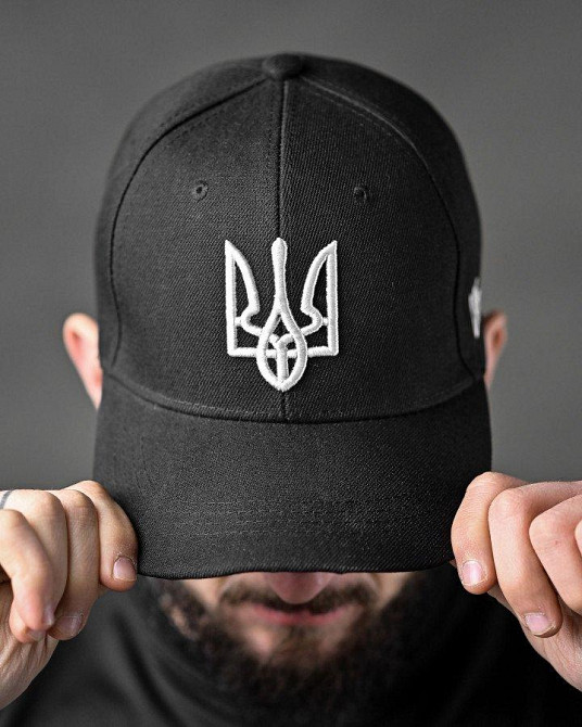 Бейсболка ukraine black ch/b Одеса - фото 2