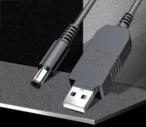 Кабель для роутера USB 12V преобразователь питания от повербанка Коломыя