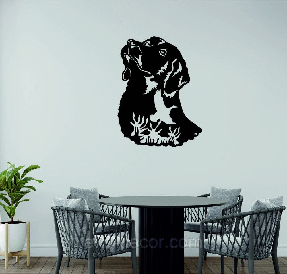 Декоративное настенное 3D Панно «Охота» Декор на стену с объемом 70*53 см, Черный Киев - изображение 5