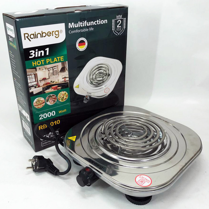 Плита переносна для дому, Дискова плита для дому Переносна електрична кухонна FJ-36 Львів - фото 1