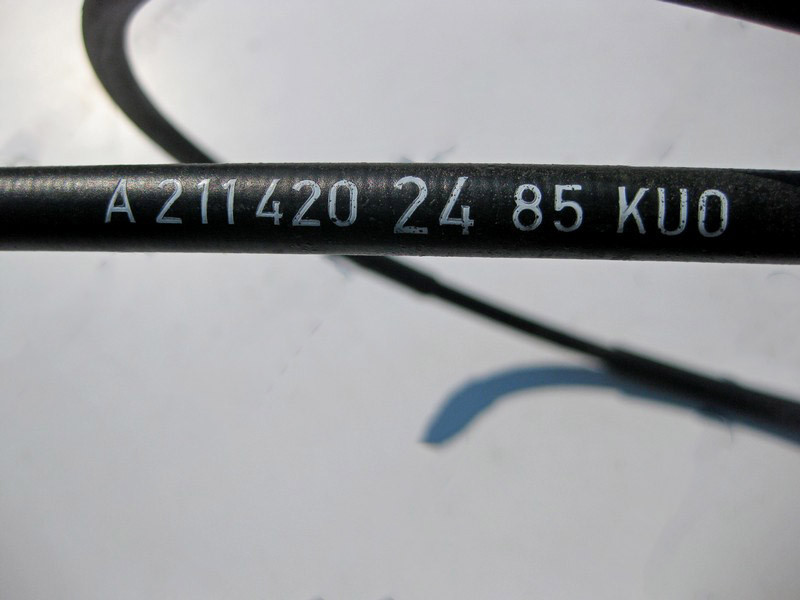 Mercedes-Benz  A2114202485 Трос гальма стоянки на заднє праве колесо E-Class W211 CLS C219 Одеса - фото 3