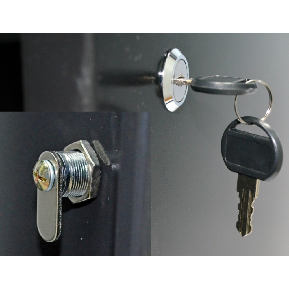 Шафа серверна CMS 24U 610 х 865 UA-MGSE2468MB посилена для мережевого обладнання Київ - фото 7