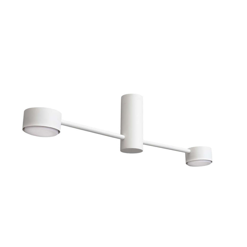 Люстра потолочная MSK Electric Copter на два круглых плафона под лампы GX53 белая NL 8041-2 WH Одесса - изображение 1