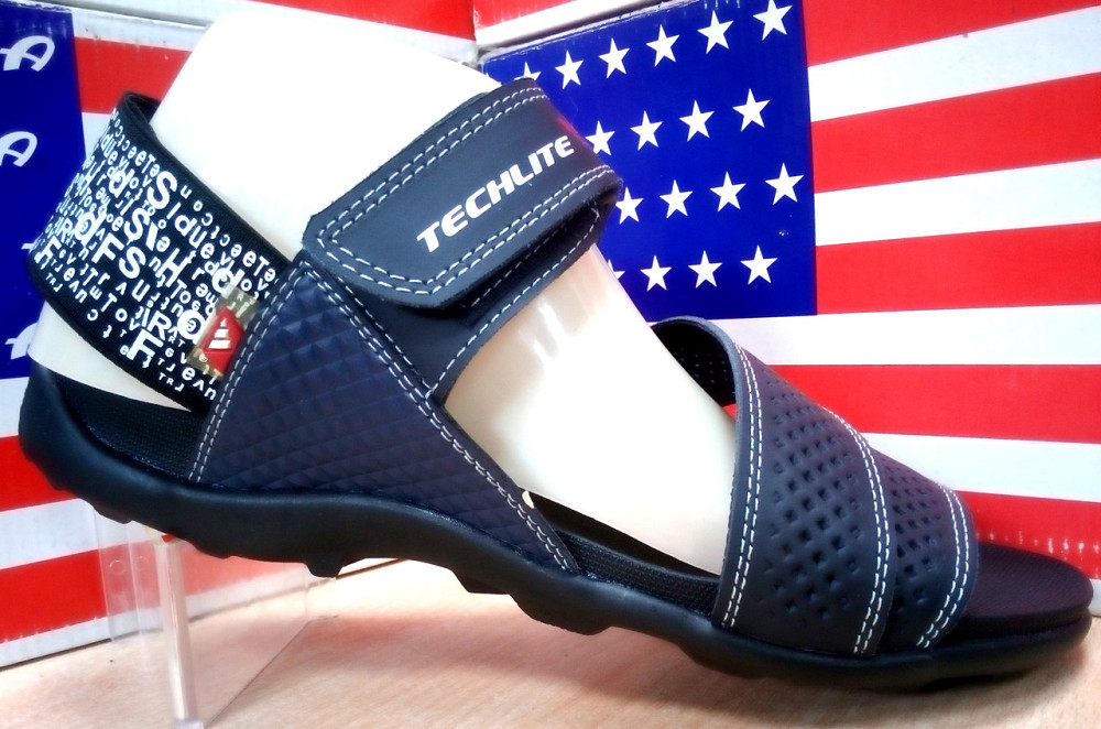 Мужские кожаные сандалии Adidas Киев - изображение 1