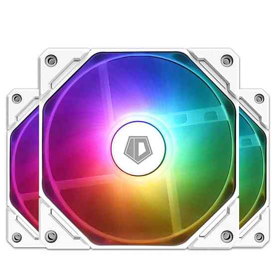 Вентилятор ID-Cooling TF-12025-Pro ARGB Trio White Харків