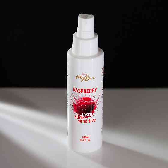 Інтимний гель-лубрикант - MyLove Taste-Slide Sensitive Raspberry, 100 мл Sex Aura Київ