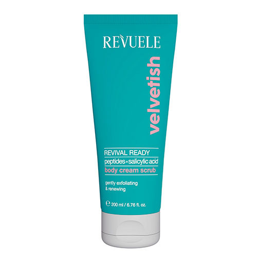 Скраб для тела Revival Ready с пептидами и салициловой кислотой Velvetish Revuele 200 мл Киев - изображение 1