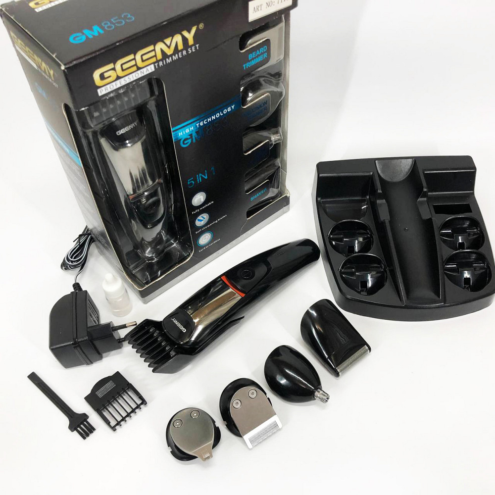 Машинка для стрижки с мощным аккумулятором, Профессиональный беспроводной триммер MI-36 Львов - изображение 8