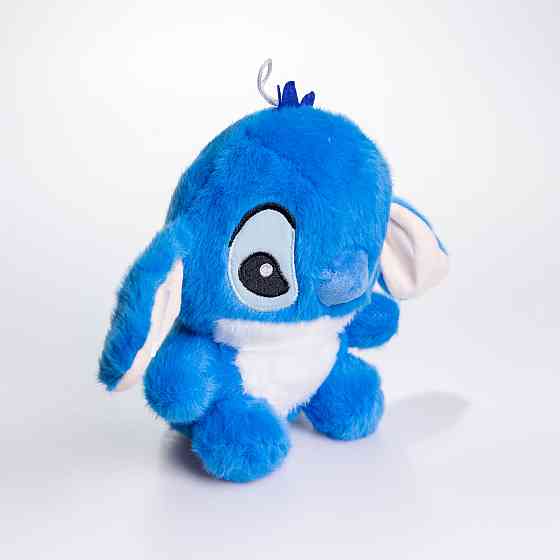 М'яка іграшка Стіч 20х15 (см) плюшева іграшка Ліло та Стіч Stitch для дітей на подарунок Синій 509-23BL Коломия
