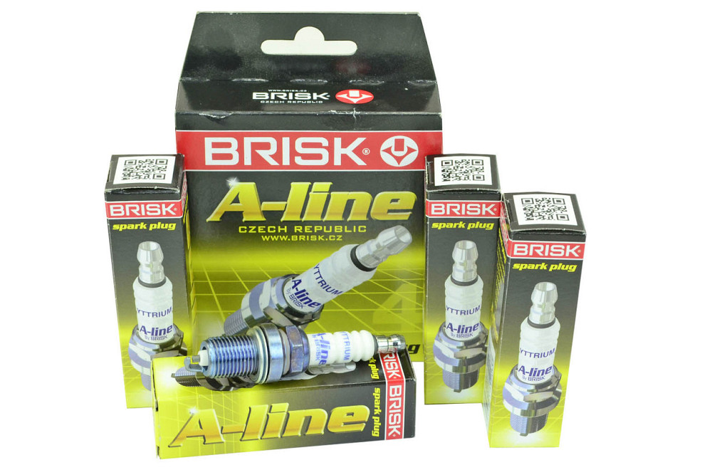 Свечи 2110-2112, 1117-1119, 2170-2172 A-LINE 12 с резистором (16 кл.) 16 (к-кт 4 шт) BRISK зажигания Мукачево - изображение 1