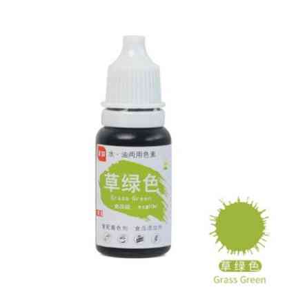 Пищевой краситель салатовый grass green - 10г, материал: пигментные чернила Киев