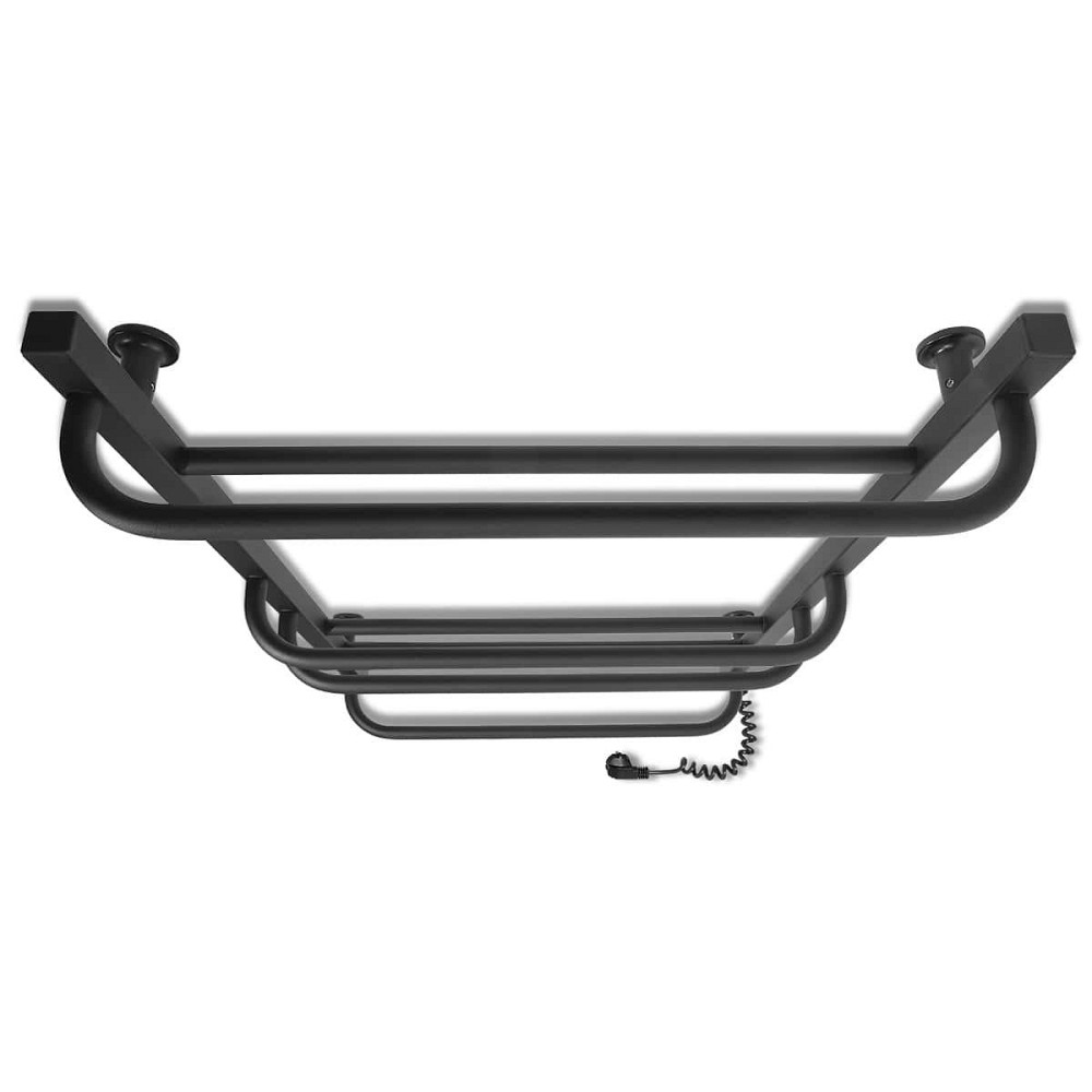 Електрична рушникосушка Laris Зебра Комфорт ЧК8 500Х800 Е чорна Київ - фото 3