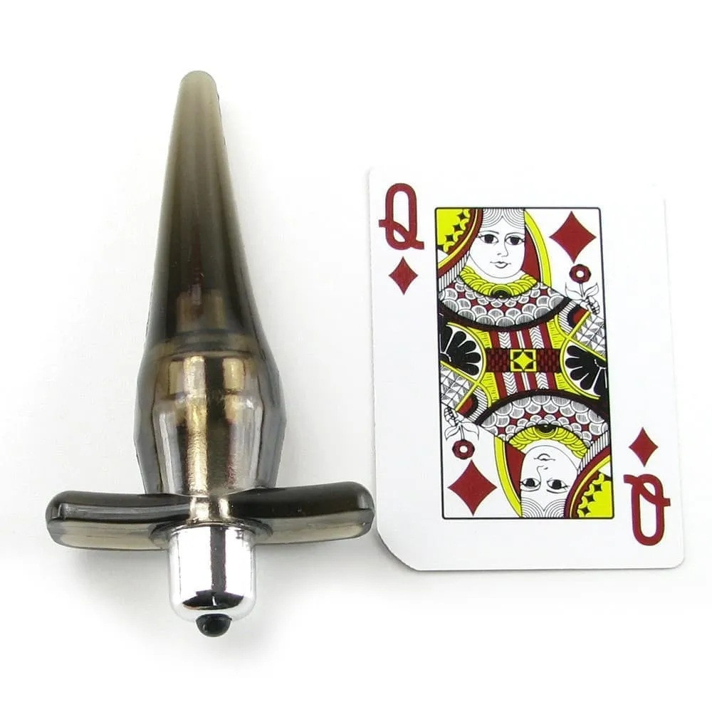 Анальний вібратор Toy Joy Power Buttplug сірий Sex Aura Київ - фото 3