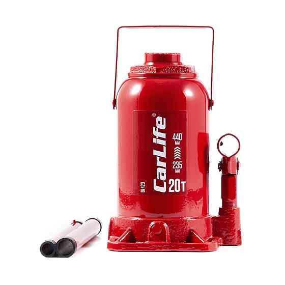 Домкрат гідравлічний пляшковий CarLife 20т 235-440мм Киев