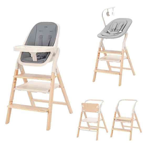 Стілець для годування CARRELLO Ergo CRL-16701 Carbon Grey /1/ MOQ Київ
