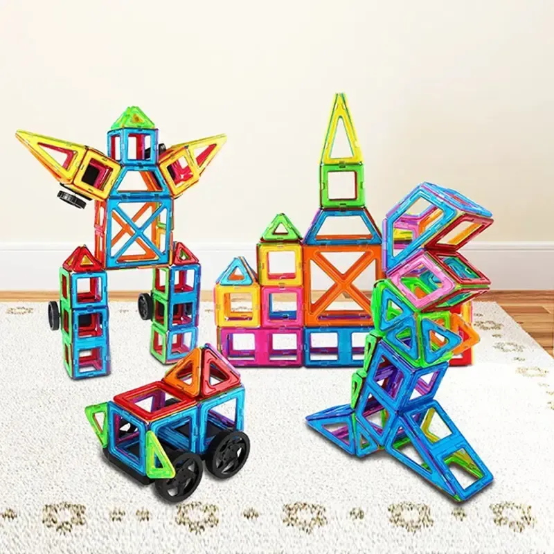 36 деталей Магнитный конструктор, детский 3Д конструктор, конструктор магнитный в чемодане Коломыя - изображение 5