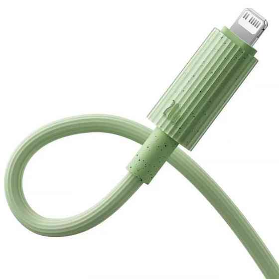 Кабель Type-C - Lightning Baseus Habitat Series для быстрой зарядки 20W 2m Natural Green P10360201631-01 Одесса