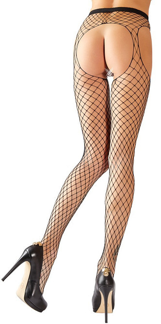 Колготки - 2530155 Cottelli Collection Sex Tights S-L Sex Aura Київ - фото 4