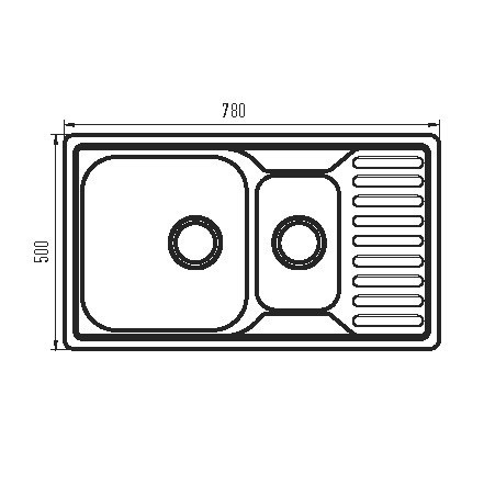 Мийка кухонна Zerix Z7850A-08-180MD Armonia    ( ZS0577 ) 32571 Харків - фото 3