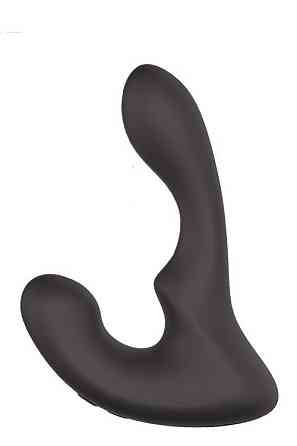 Масажер простати з вібрацією Dream Toys Booty Rocker, чорний Sex Aura Київ