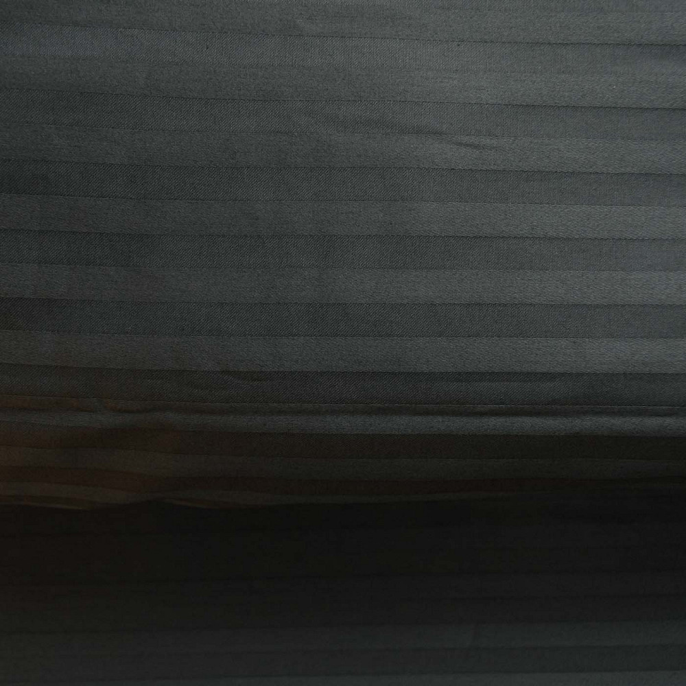 Постільна білизна Сімейна Страйп Сатин комплект 125 г/м2 YouStar (Графіт) 2 х 70х70 Суми - фото 6