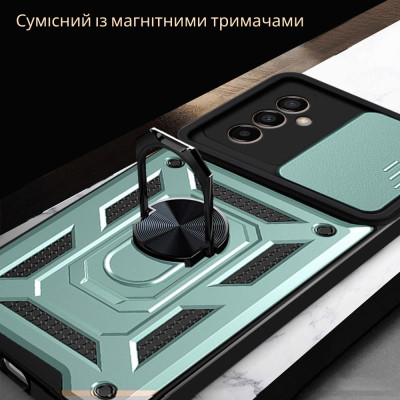Чохол до мобільного телефона BeCover Military Samsung Galaxy S25 FE SM-S731 Dark Green (714387) Вінниця - фото 4