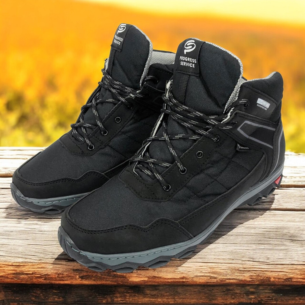 Кросівки холодна осінь 41р, Зимові черевики чоловічі, Чоловічі робочі черевики напівчеревики BY-78 Львів - фото 1