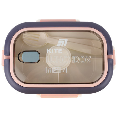 Ланч-бокс Kite з розділювачем 1100 мл, бежевий (K25-1182-1) Винница - изображение 7