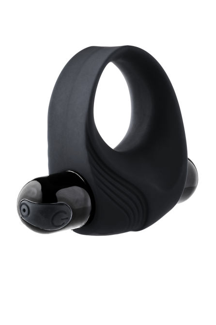 Эрекционное кольцо с вибрацией Dream Toys Ramrod черное, 8 х 3.2 см Sex Aura Киев - изображение 2