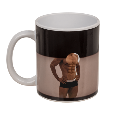 Чашка с термоэффектом Stoneware Mug Stripper Boy, 300 мл Sex Aura Киев