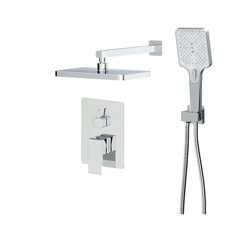 Встраиваемая душевая система Haiba Gaudi 003 (INNER) со смесителем и тропическим душем (HB9644) Киев - изображение 1