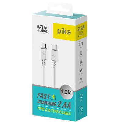 Дата кабель USB-C to USB-C 1.2m CB-TT11 white Piko (1283126504020) Вінниця - фото 2