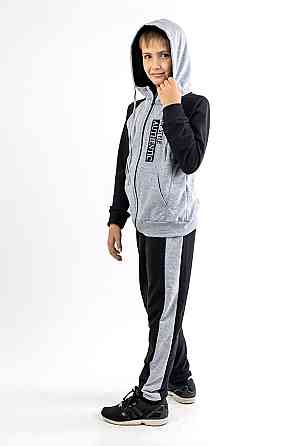 Спортивний костюм для хлопчика, чорный топ Крохатушка одяг Київ