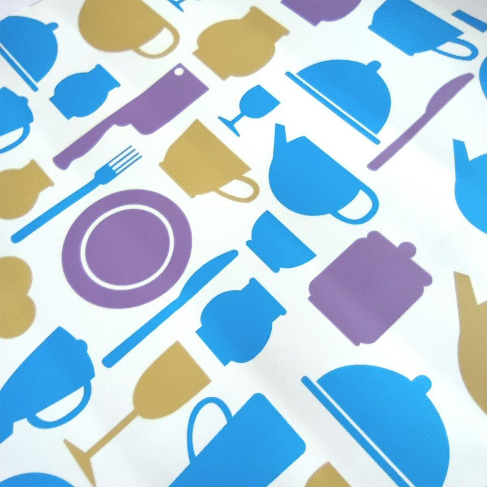 Самоклеющаяся пленка на бумажной основе 0,45х10м х 0,07мм Яркая кухня SW-00000795 Днепр - изображение 2