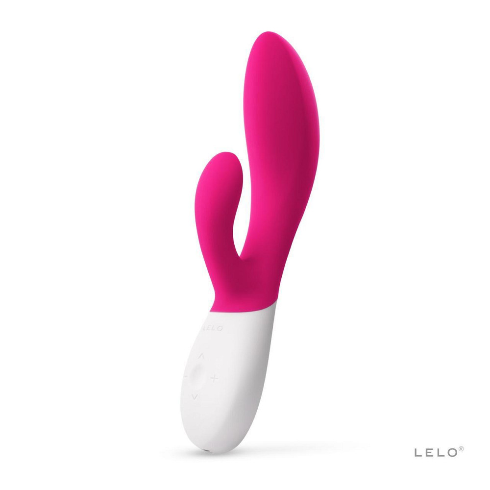 Вібратор-кролик LELO Ina Wave 2 Cerise, манливий рух стовбура + вібрації Sex Aura Київ - фото 1