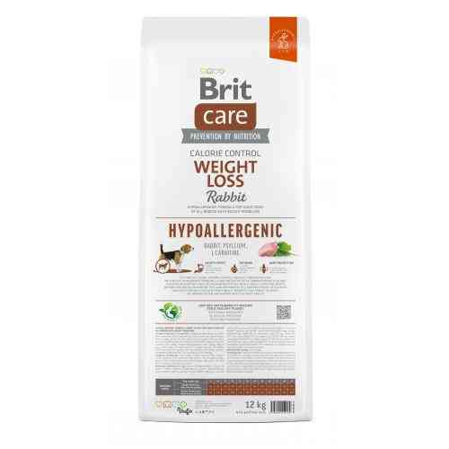 Корм сухий Brit Care Dog Hypoallergenic Weight Loss для собак із зайвою вагою гіпоалергенний з кроликом 12 кг Київ