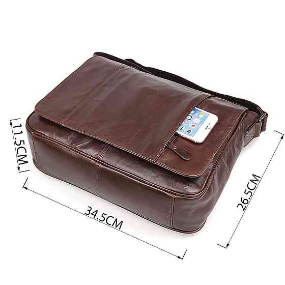 Сумка мужская Vintage 14425 Коричневая Киев