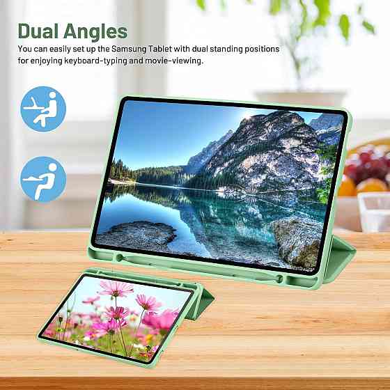 Протиударний чохол-книжка EasyAcc на Samsung Galaxy Tab S6 Lite 10.4'' P610 / P615 Дніпро