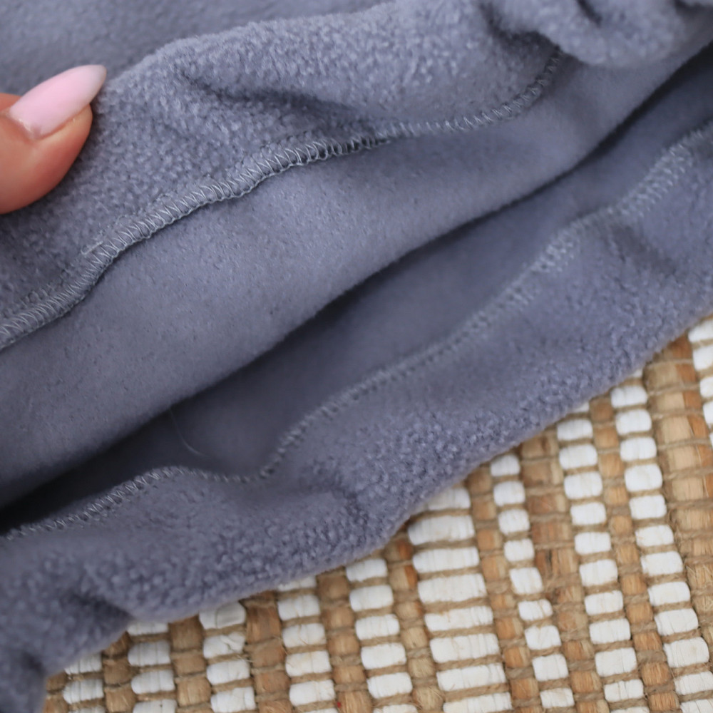 Дитячий теплий костюм (толстовка + штани) Світло-сірий 128 Кам'янець-Подільський - фото 3