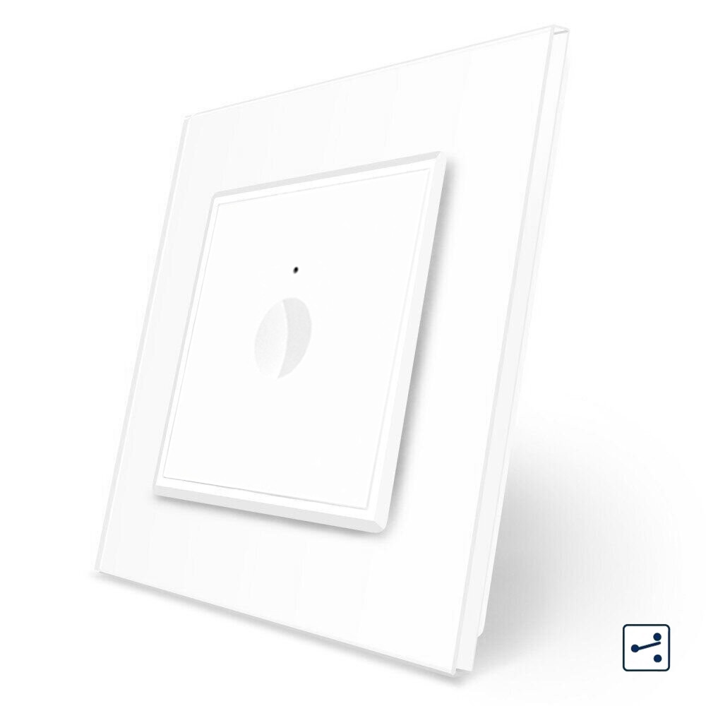 LIVOLO Сенсорний прохідний/перехресний вимикач Sense 1 сенсор Livolo білий (722000311) Коломия - фото 4
