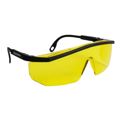 Окуляри захисні жовті відкриті ALFA SPEC 2711 Сизам Житомир - изображение 1