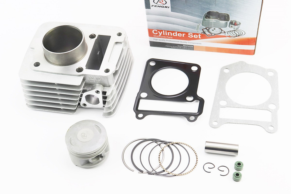 Циліндр к-кт (ЦПГ) Yamaha YBR125cc Ø54мм, палець 15мм FENGRI Київ - фото 1