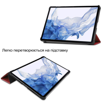 Чохол до планшета BeCover Smart Case Samsung Galaxy Tab S10 Lite SM-X400/406 10.9" Red Wine (713844) Вінниця - фото 4